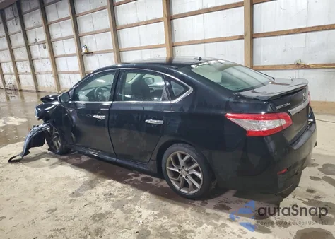 2014 Nissan Sentra S z USA, uszkodzony, nr VIN 3N1AB7APXEY268122